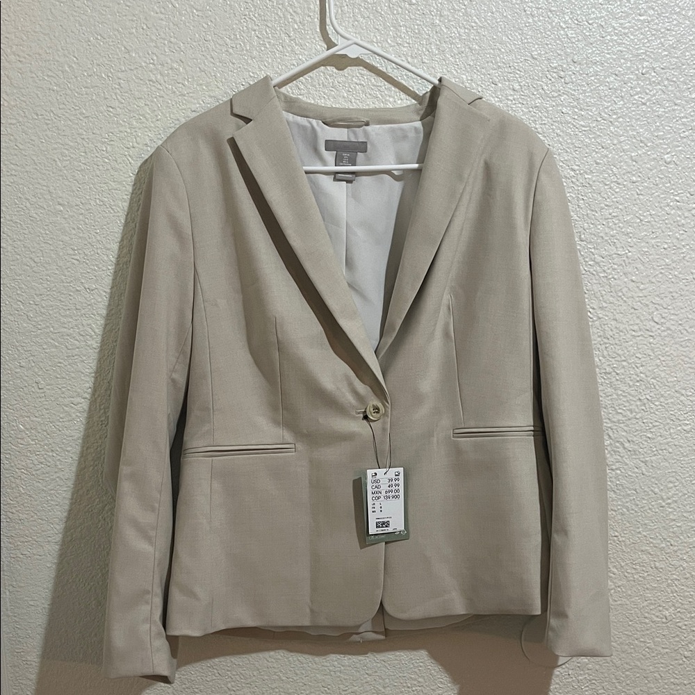H&M Light Tan Blazer
